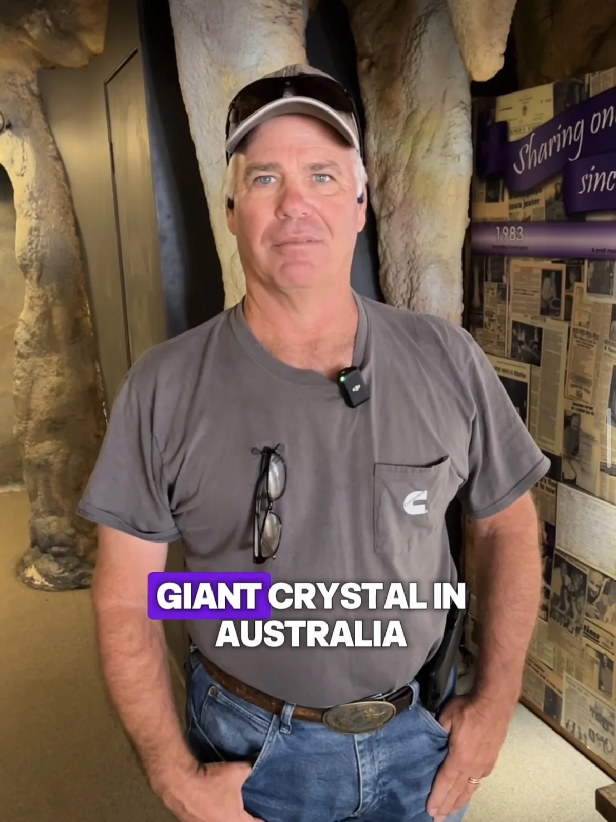 Reel: the story of the giant crystal in Australia