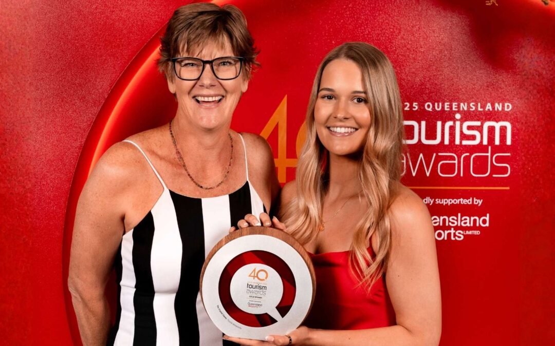 THE CRYSTAL CAVES WINS GOLD